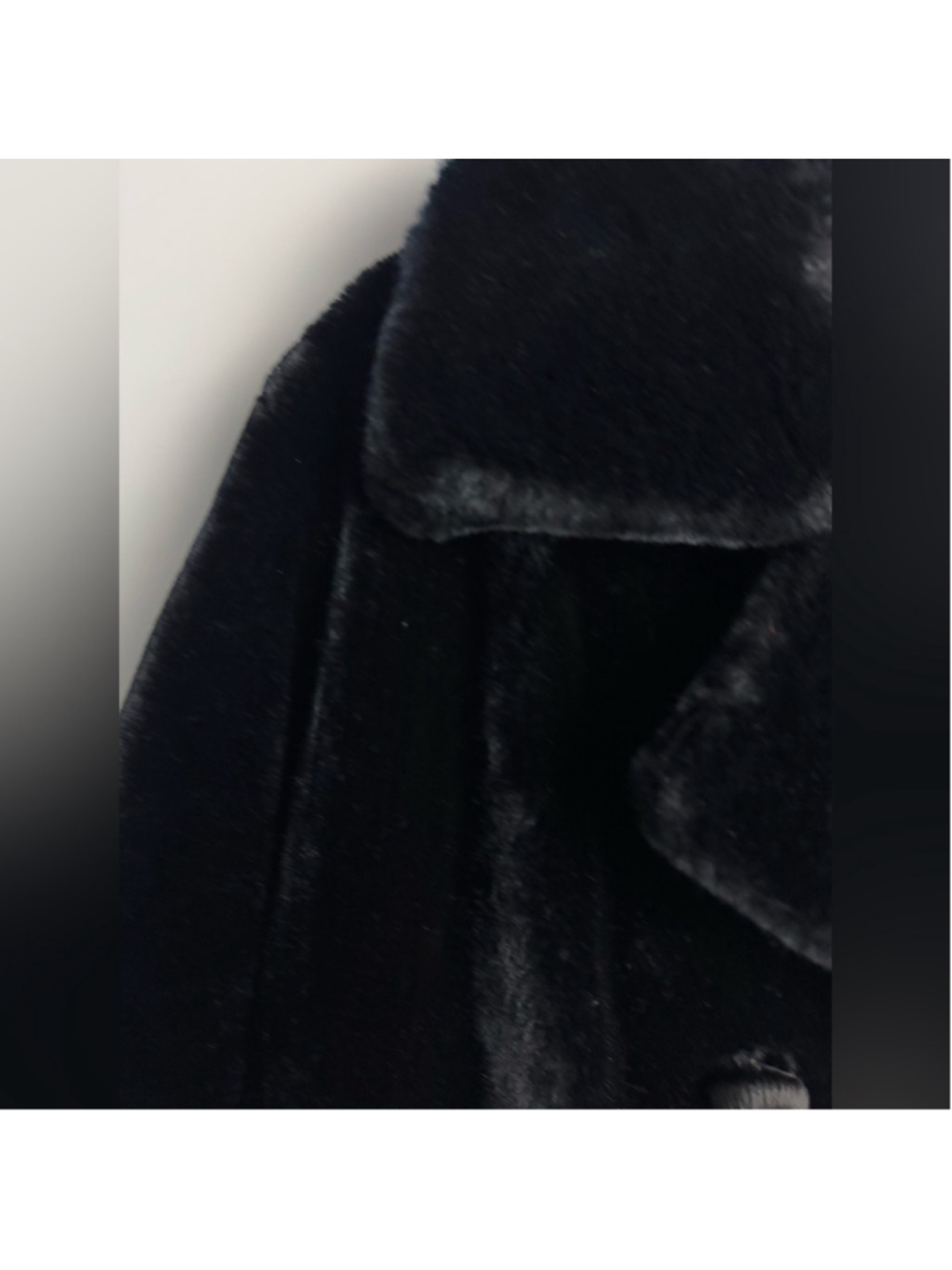 Vintage Borgaza Faux Fur knee length Heavy Winter Coat - Picture 5 of 10